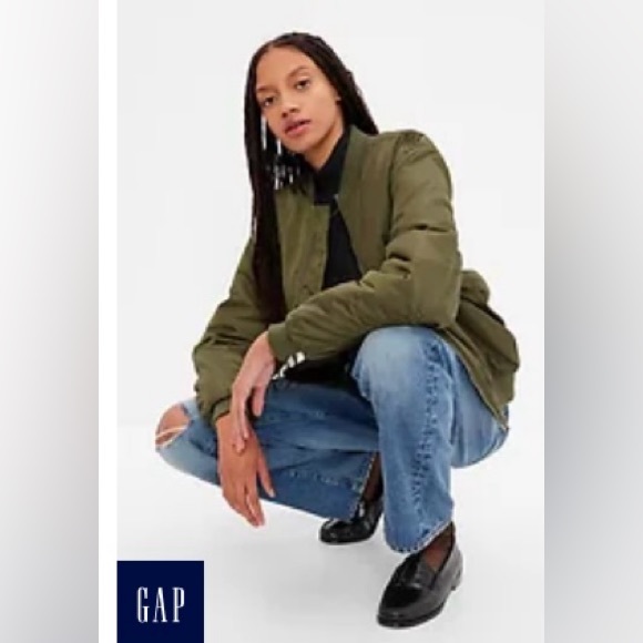Gap - Bomber Jacket - Woman Size M - Picture 1 of 6